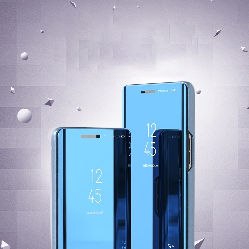 Θήκη Xiaomi Mi 10 Lite 5G Βιβλίο Χρυσό Clear View Stand Gold