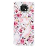 Θήκη Xiaomi Redmi Note 9T Σιλικόνης Τριαντάφυλλα Plating TPU Protective Case Rose