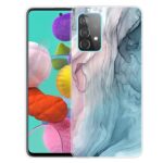 Θήκη Samsung Galaxy A32 4G Σιλικόνης Μάρμαρο Frosted Fashion Marble Shockproof TPU Protective Case Black