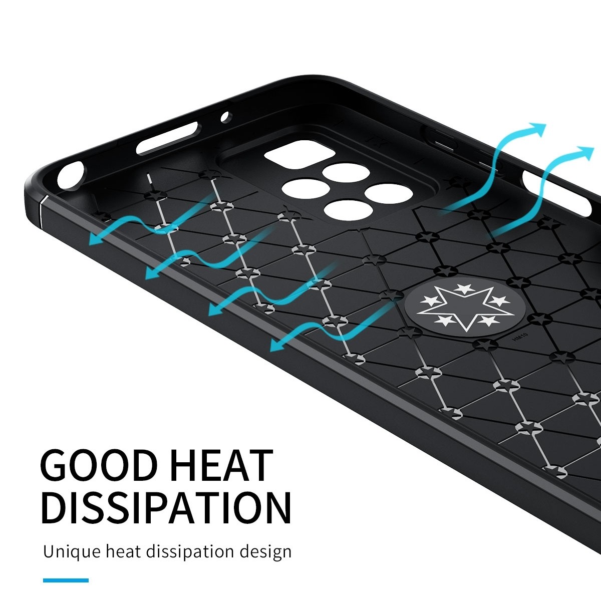 Θήκη Xiaomi Redmi 10 / Redmi 10 2022 Σιλικόνης Μαύρη Metal Ring Holder 360 Degree Rotating TPU Case Black