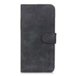 Θήκη Xiaomi Poco X3 GT Βιβλίο Μαύρο KHAZNEH Retro Texture PU + TPU Horizontal Flip Case Black
