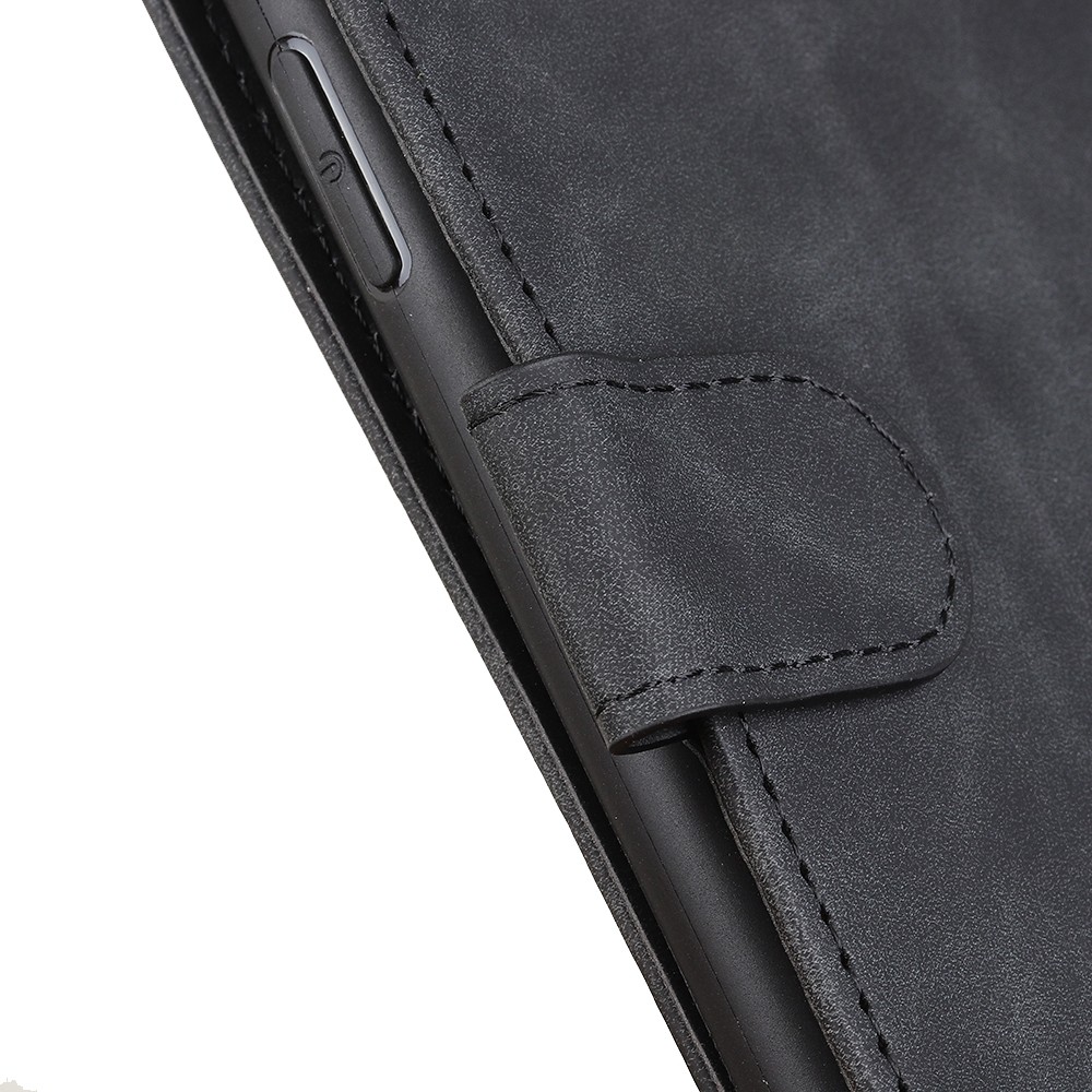 Θήκη Xiaomi Poco X3 GT Βιβλίο Μαύρο KHAZNEH Retro Texture PU + TPU Horizontal Flip Case Black