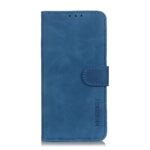 Θήκη Xiaomi Poco X3 GT Βιβλίο Μπλε KHAZNEH Retro Texture PU + TPU Horizontal Flip Case Blue