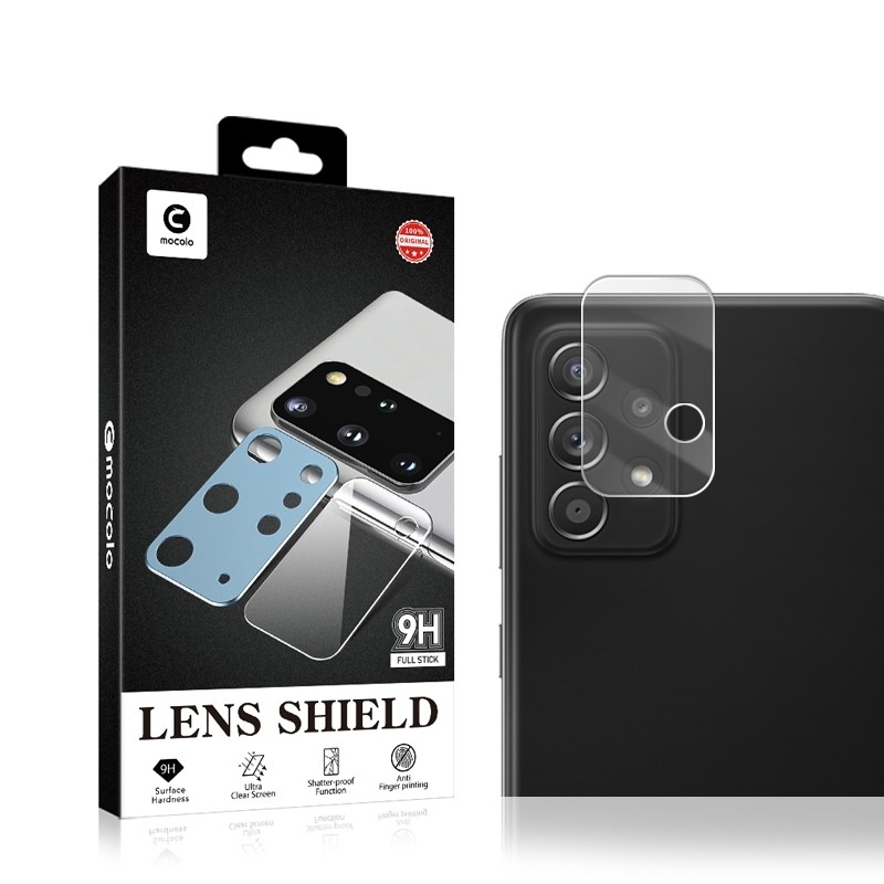 Samsung Galaxy A72 4G / A72 5G 2PCS Mocolo 0.15mm 9H 2.5D Round Edge Rear Camera Lens Tempered Glass Film