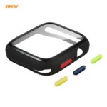 Apple Watch Series 6 / 5 / 4 / SE 40mm Γυαλί Προστασίας Οθόνης ENKAY Hat-prince Full Coverage TPU Case + Tempered Glass Black