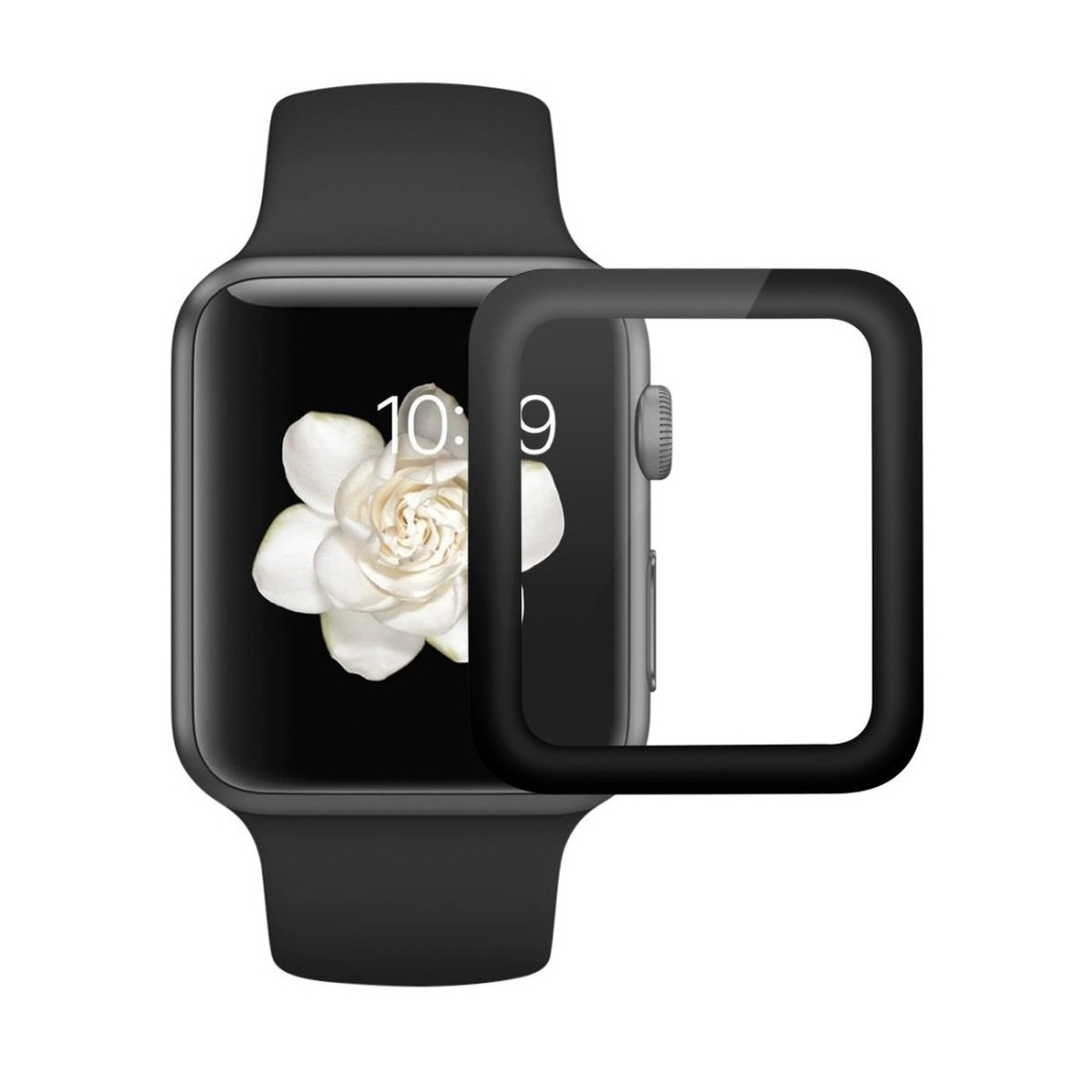 Apple Watch Series 1 / 2 / 3 38mm ENKAY 2PCS Hat-Prince 0.2mm 9H Surface Hardness Full Screen