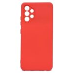 Forcell Samsung Galaxy A32 4G Slim Fit Liquid Θήκη Σιλικόνης - Red