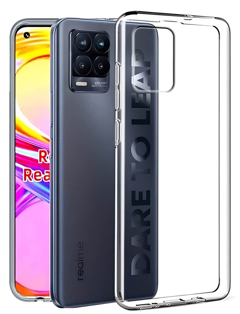 Forcell Realme 8i Θήκη Σιλικόνης TPU 1mm - Διάφανη