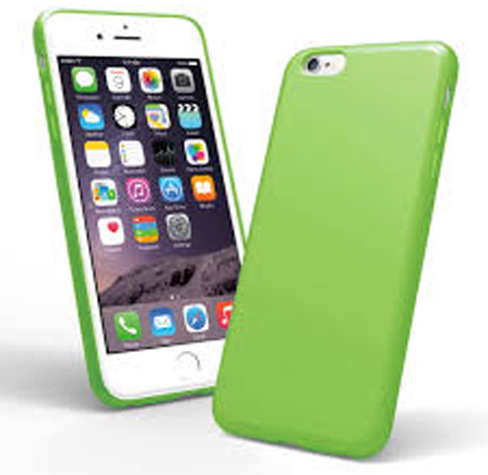 Forcell iPhone 6 / 6s Jelly Θήκη Σιλικόνης - Lime