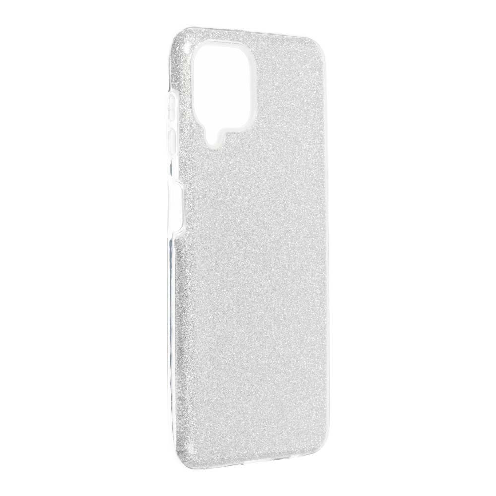 Θήκη Samsung Galaxy A22 4G / M32 4G Σιλικόνης Ασημί Glitter 3 in 1 Case Silver