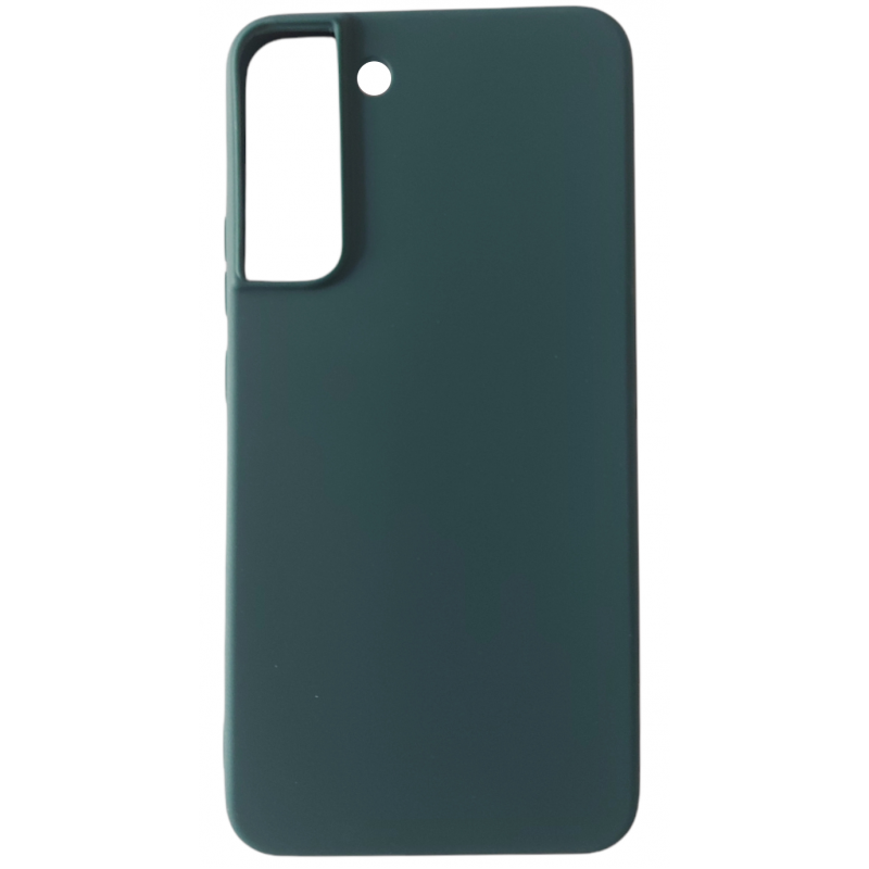 Samsung Galaxy S22 Plus 5G Θήκη Σιλικόνης Σκούρο Πράσινη Matt TPU Silicone Case Forest Green