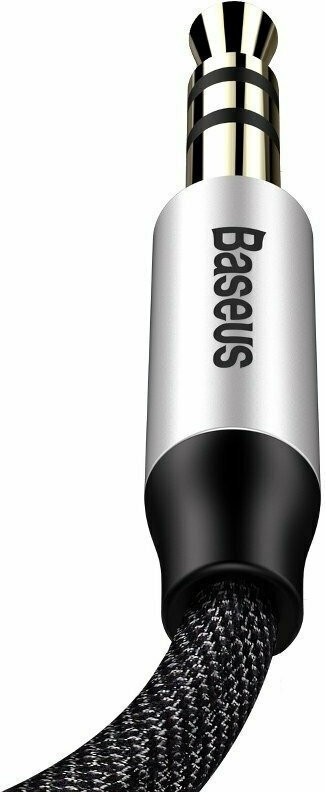 Baseus Cable 3.5mm male - 3.5mm male Μαύρο 1.5m (CAM30-CS1)