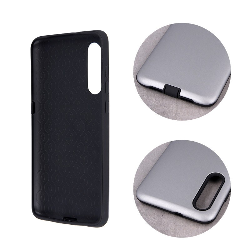 Xiaomi Redmi 9A / 9AT Θήκη Ασημί Defender Smooth Case Silver