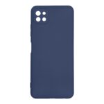 Forcell Samsung Galaxy A22 5G Slim Fit Liquid Θήκη Σιλικόνης - Blue
