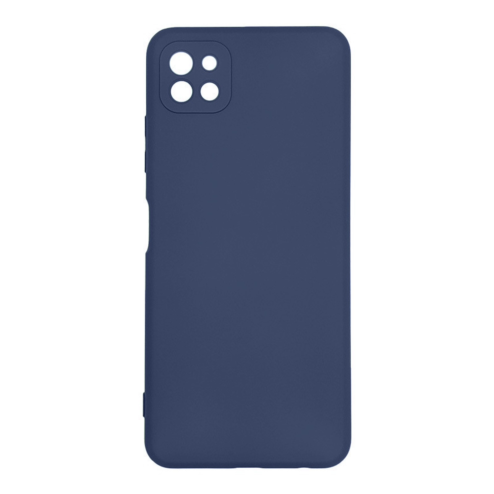 Forcell Samsung Galaxy A22 5G Slim Fit Liquid Θήκη Σιλικόνης - Blue