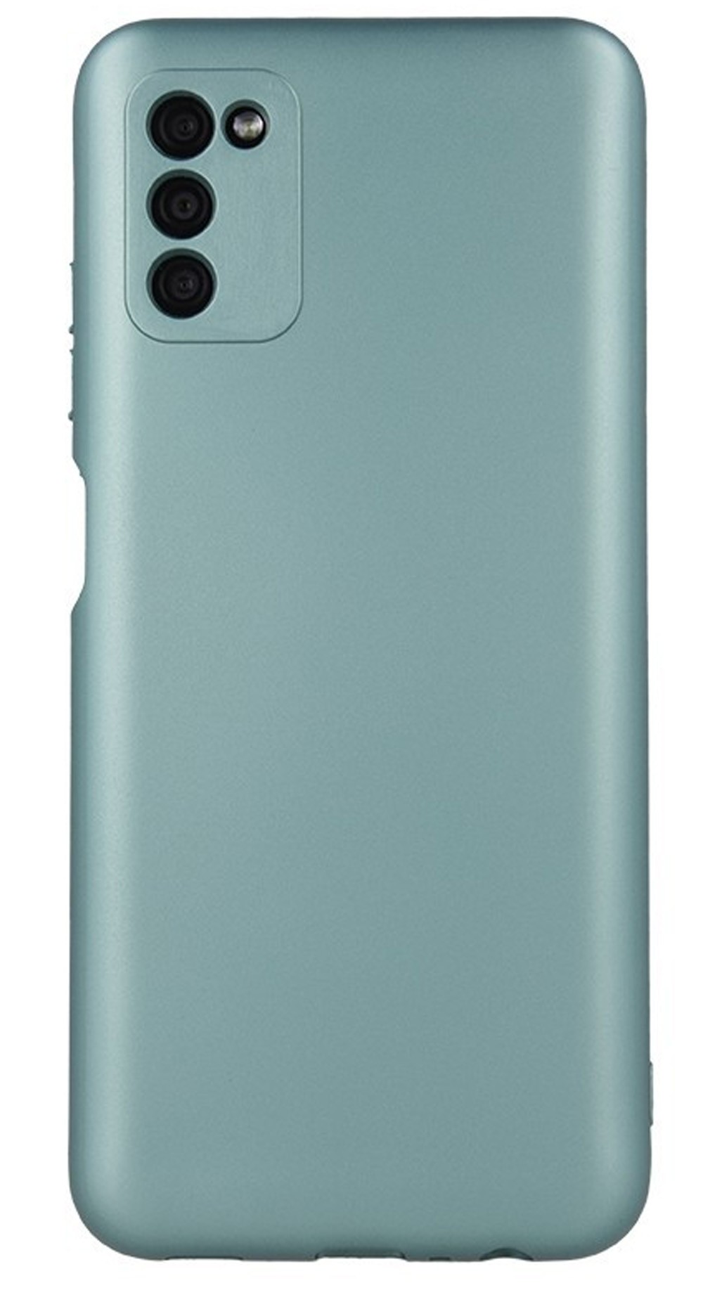 Forcell Samsung Galaxy S22 Plus 5G Metallic Θήκη Σιλικόνης - Green