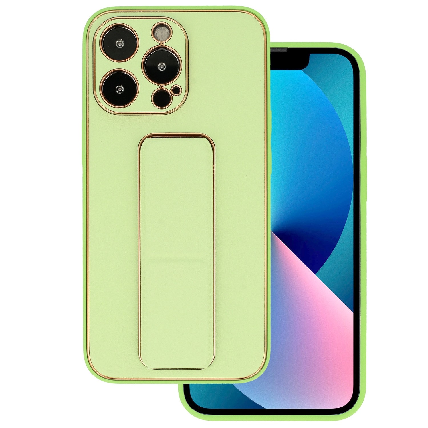 Samsung Galaxy S22 Ultra 5G Θήκη Βεραμάν Tel Protect Leather Luxury Stand Case Mint