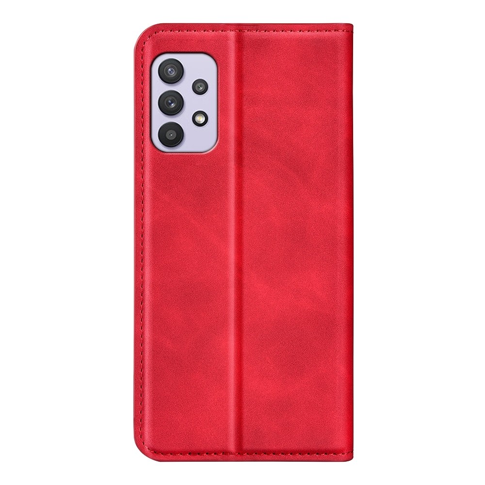 Samsung Galaxy A53 5G Θήκη Βιβλίο Κόκκινο Retro-skin Magnetic Case Red