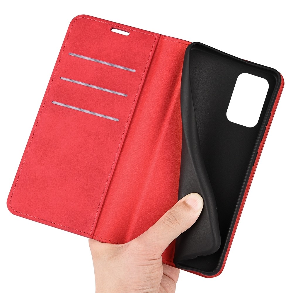 Samsung Galaxy A53 5G Θήκη Βιβλίο Κόκκινο Retro-skin Magnetic Case Red