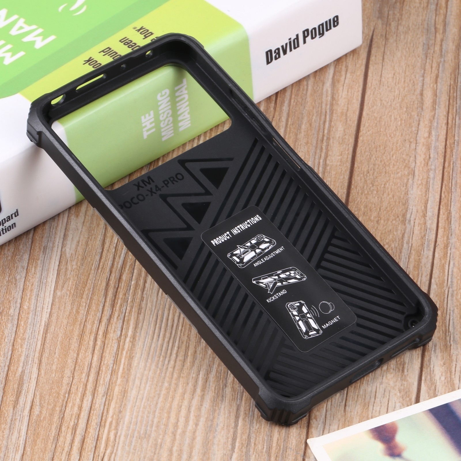 Xiaomi Poco X4 Pro 5G Θήκη Με Σταντ Καμουφλάζ Βεραμάν Camouflage Armor Kickstand TPU + PC Magnetic Phone Case Mint Green