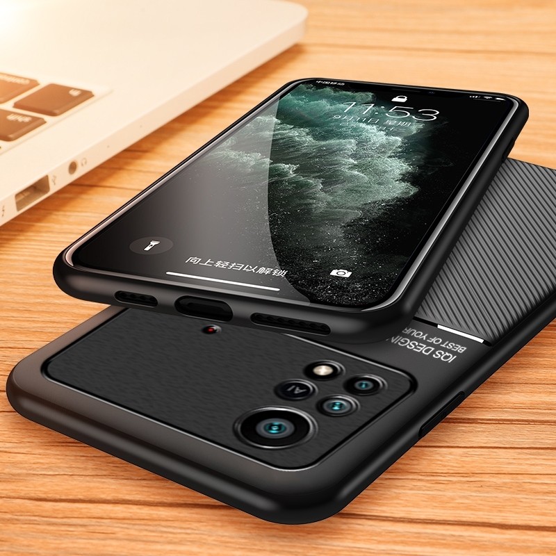 Xiaomi Poco X4 Pro 5G Θήκη Μαύρη Classic Tilt Magnetic Phone Case Black