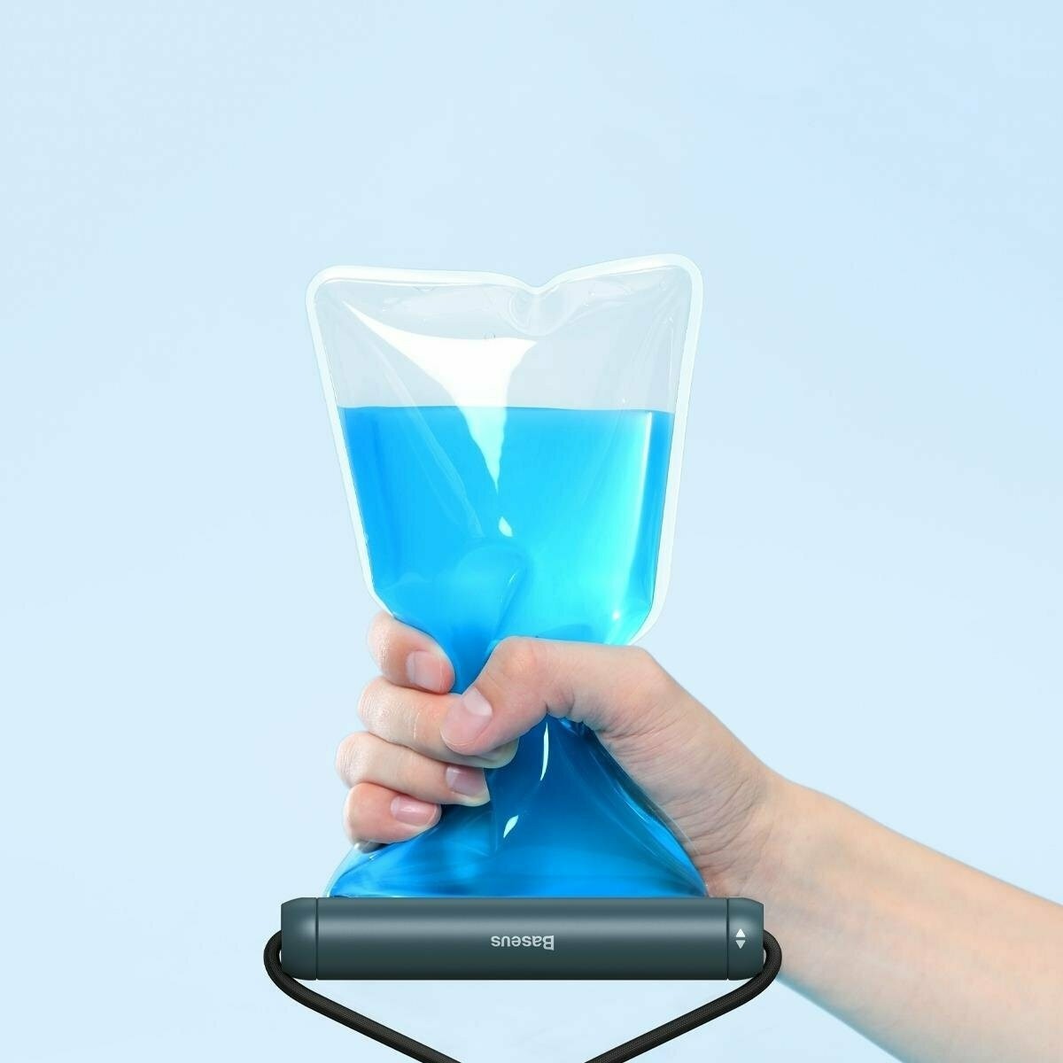 Αδιάβροχη Θήκη Baseus Transparent Waterproof Bag έως 7.2" Μπλε