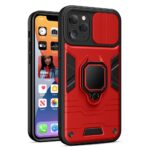 Samsung Galaxy S22 Plus 5G Σκληρή Θήκη Κόκκινη Με Σταντ Ring Lens Case Red