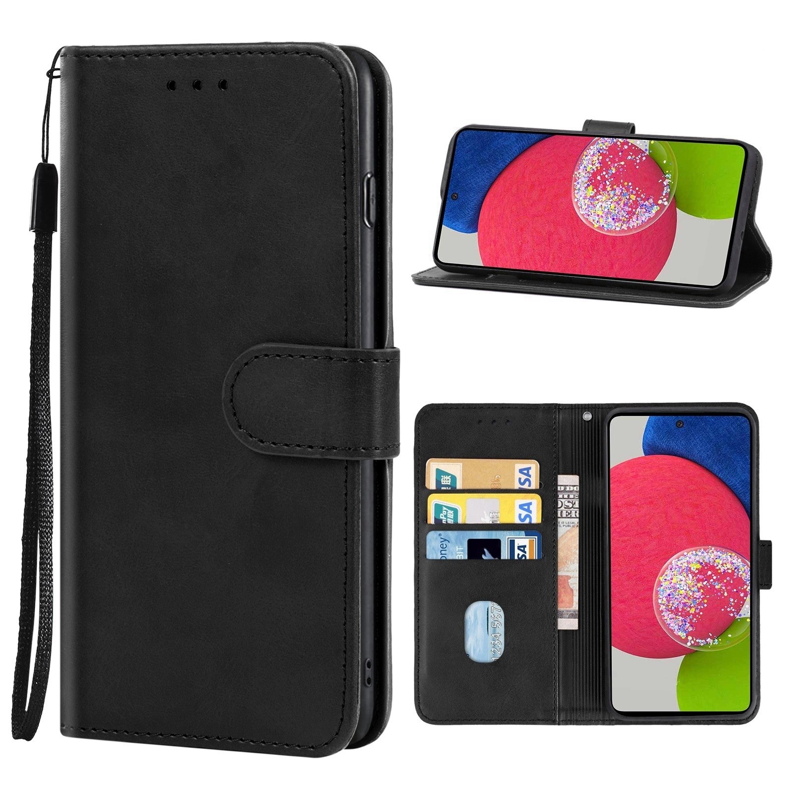 Samsung Galaxy A53 5G Θήκη Βιβλίο Μαύρο Book Case Black