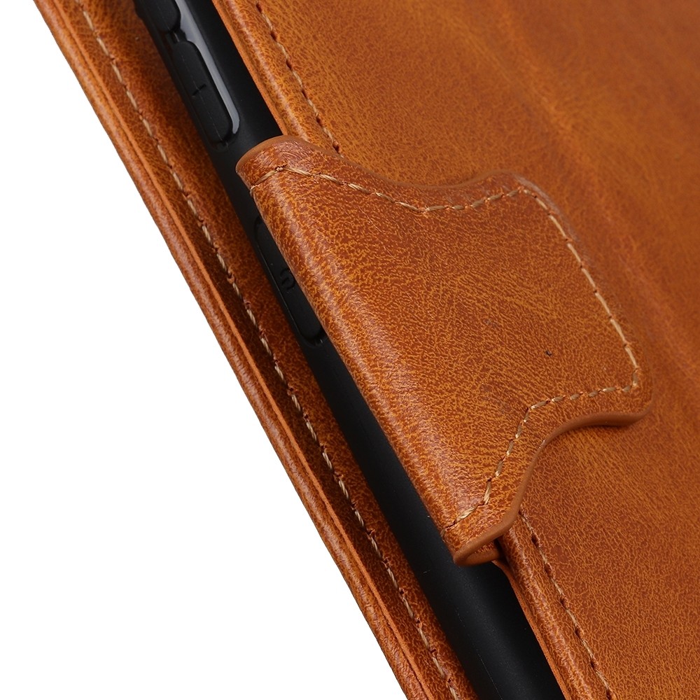 Xiaomi Poco M4 Pro 5G Θήκη Βιβλίο Καφέ Mirren Crazy Horse Texture Horizontal Flip Case Brown