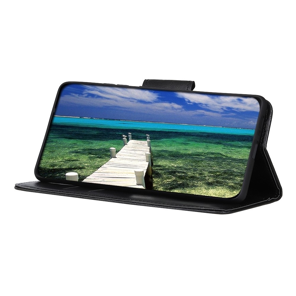 Xiaomi Poco M4 Pro 5G Θήκη Βιβλίο Μαύρο Mirren Crazy Horse Texture Horizontal Flip Case Black