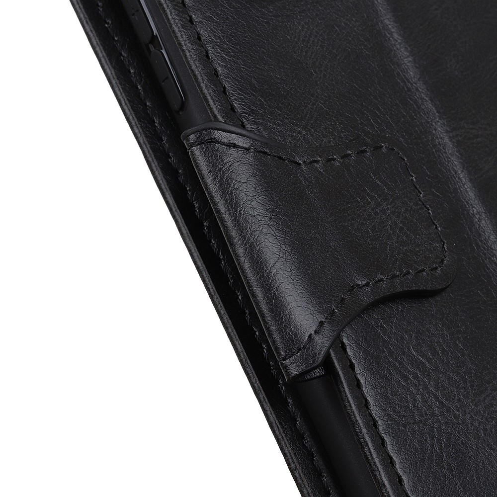 Xiaomi Poco M4 Pro 5G Θήκη Βιβλίο Μαύρο Mirren Crazy Horse Texture Horizontal Flip Case Black