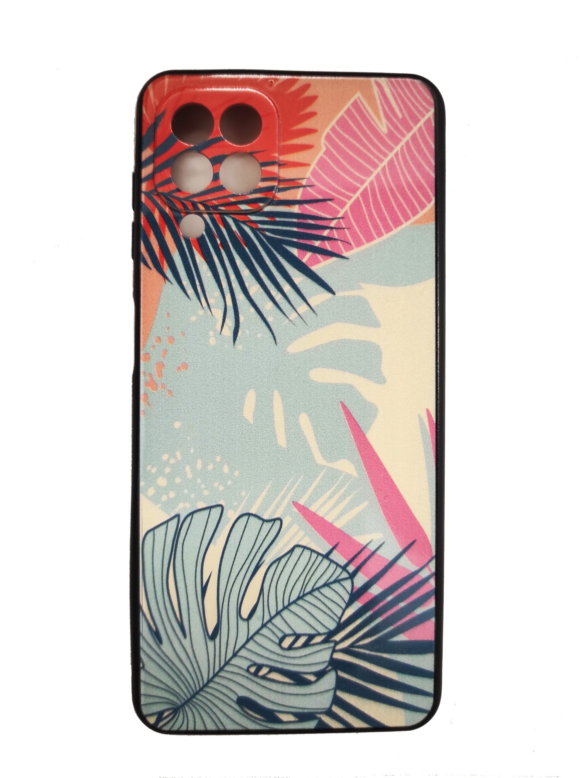 Samsung Galaxy A22 4G / M32 4G Θήκη Σιλικόνης Λουλούδια Silicone Case