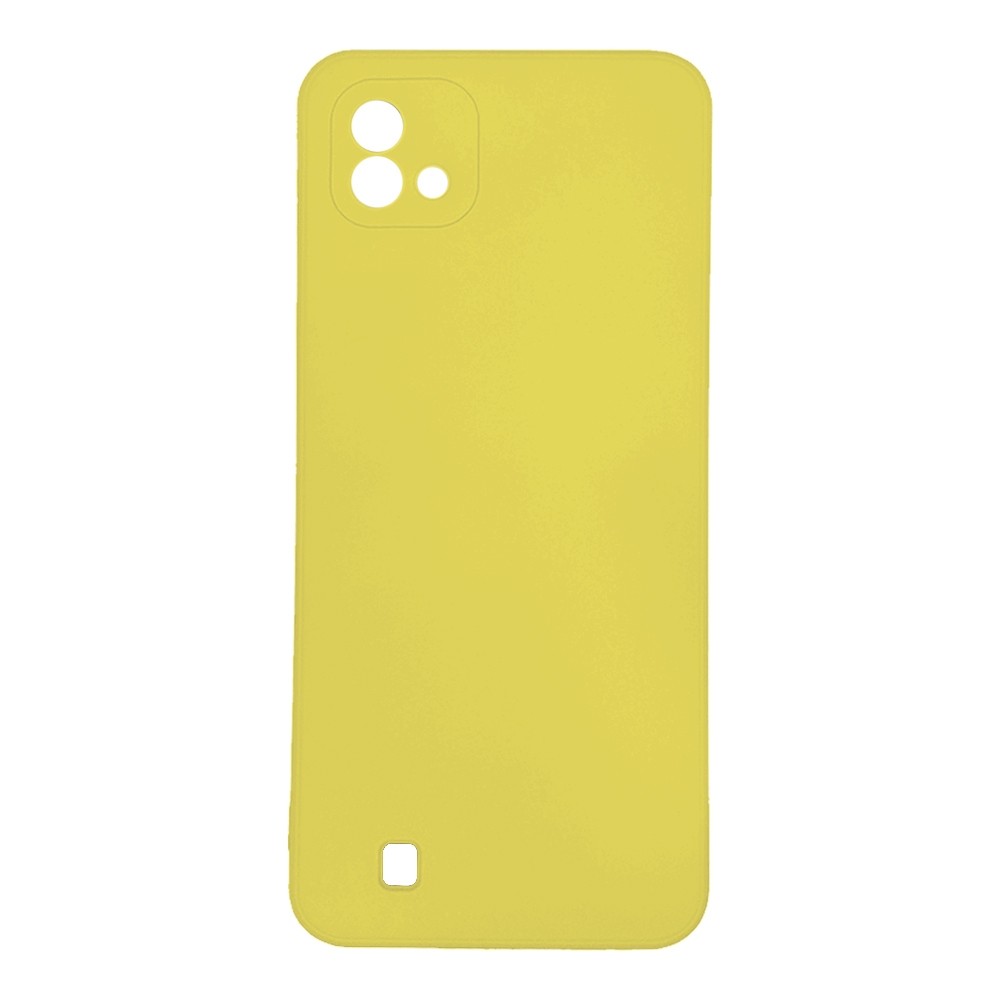 Realme C11 2021 / C20 Θήκη Σιλικόνης Κίτρινη Matt TPU Silicone Case Yellow