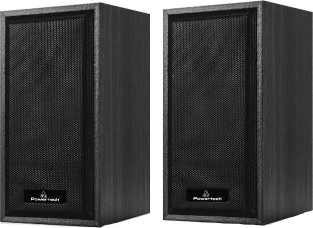 Powertech Premium Sound PT-845 Ηχεία Υπολογιστή 2.0 με Ισχύ 3W σε Μαύρο Χρώμα
