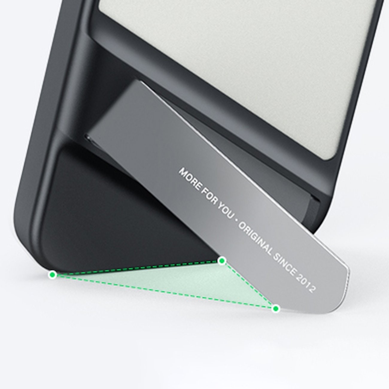 iPhone 14 Pro Θήκη Ugreen LP635 Kickstand Protective Case Hard Cover with Gel Frame and Built-in Stand Black (90926)
