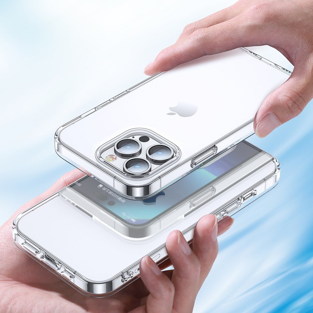 iPhone 14 Θήκη Σιλικόνης Διάφανη Joyroom 14X Case Case Rugged Cover Housing Clear (JR-14X1)
