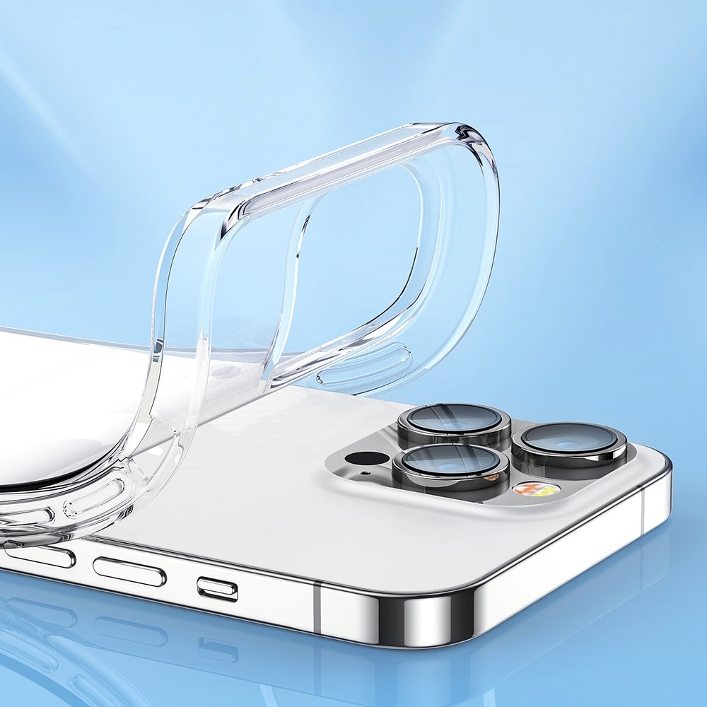 iPhone 14 Θήκη Σιλικόνης Διάφανη Joyroom 14X Case Case Rugged Cover Housing Clear (JR-14X1)