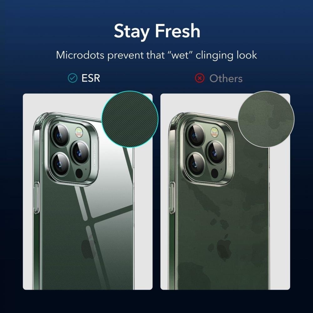 iPhone 13 Pro Θήκη Σιλικόνης Διάφανη ESR Project Zero Back Cover Clear