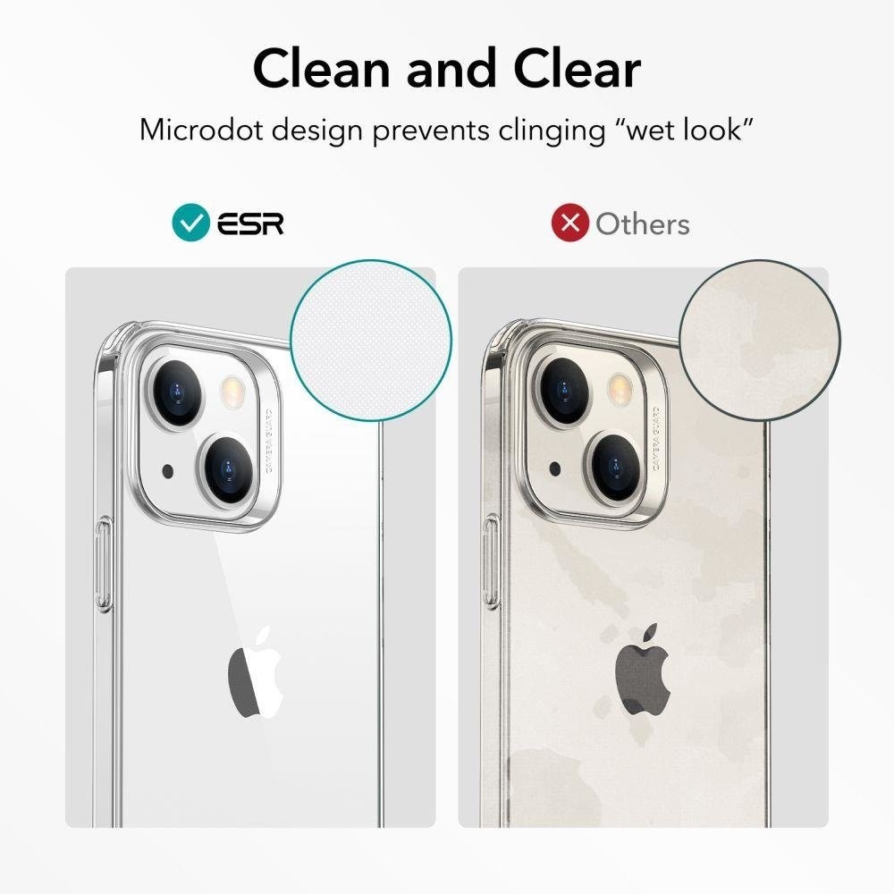 iPhone 14 Θήκη Σιλικόνης Διάφανη ESR Project Zero Back Cover Clear