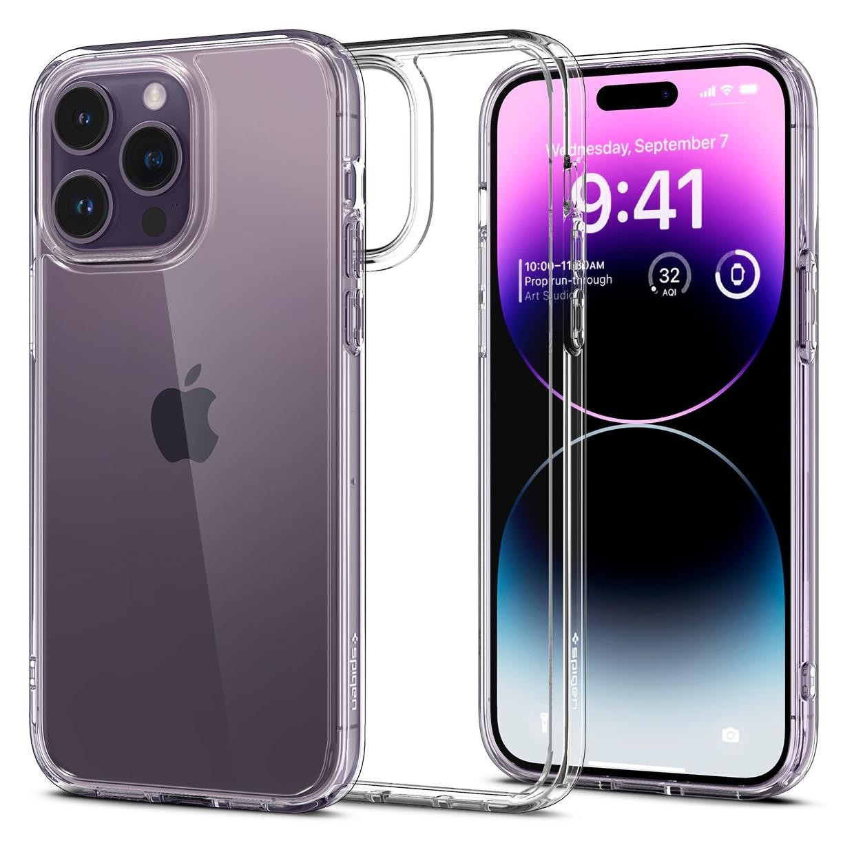 iPhone 14 Pro Max Θήκη Διάφανη Spigen Ultra Hybrid Back Cover Crystal Clear ACS04816