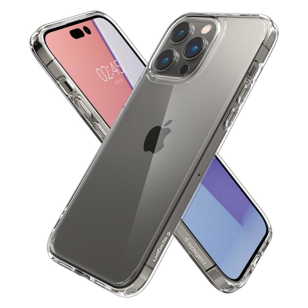 iPhone 14 Pro Max Θήκη Διάφανη Spigen Ultra Hybrid Back Cover Crystal Clear ACS04816