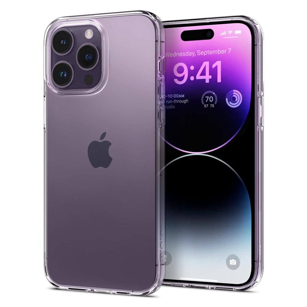 iPhone 14 Pro Θήκη Διάφανη Spigen Liquid Crystal Back Cover Crystal Clear ACS04953