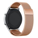 Λουράκι Huawei Watch GT2 Pro / Amazfit GTR 2 Ροζ - Χρυσό 22mm Milanese Stainless Steel Replacement Watchband Rose - Gold