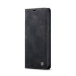 iPhone 14 Plus Θήκη Βιβλίο Μαύρο CaseMe-013 Multifunctional Retro Frosted Phone Case Black