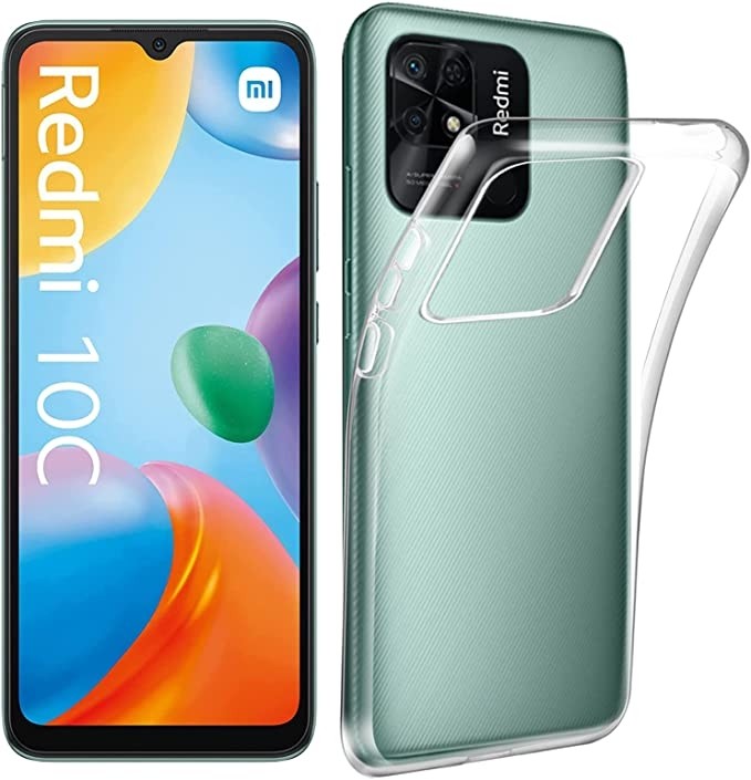 Xiaomi Redmi 10C Διάφανη Θήκη Σιλικόνης TPU Silicone Case Ultra Slim 1mm Transparent