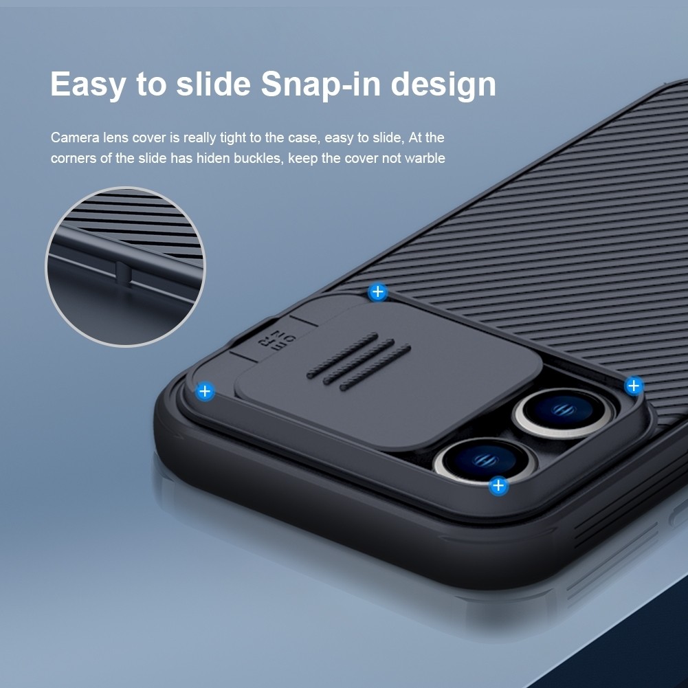 Θήκη iPhone 14 Pro Μαύρη NILLKIN CamShield Pro Magnetic Magsafe Case Black