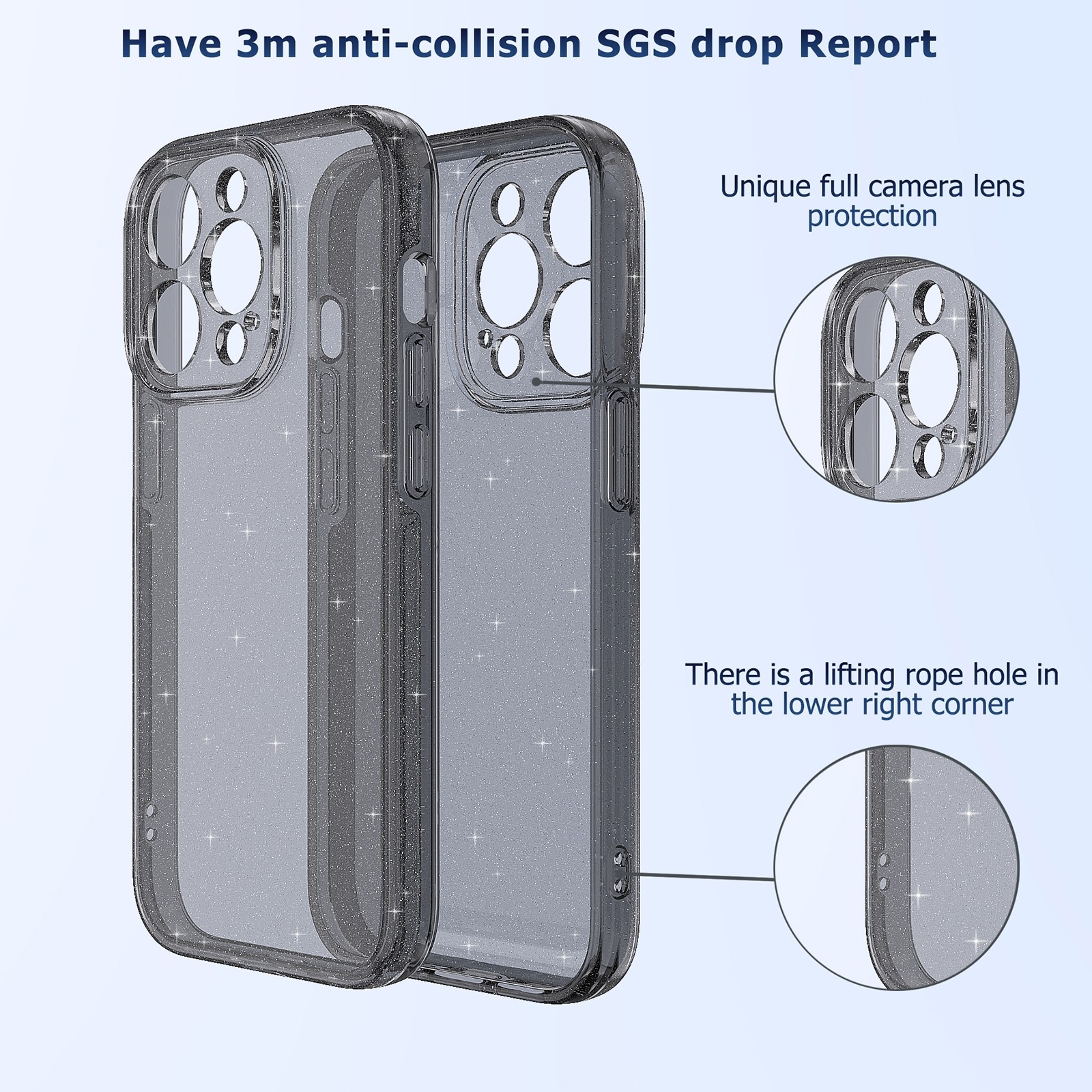 iPhone 14 Plus Θήκη Σιλικόνης Μαύρη Silicone Fine Hole Phone Protective Case Shining Black