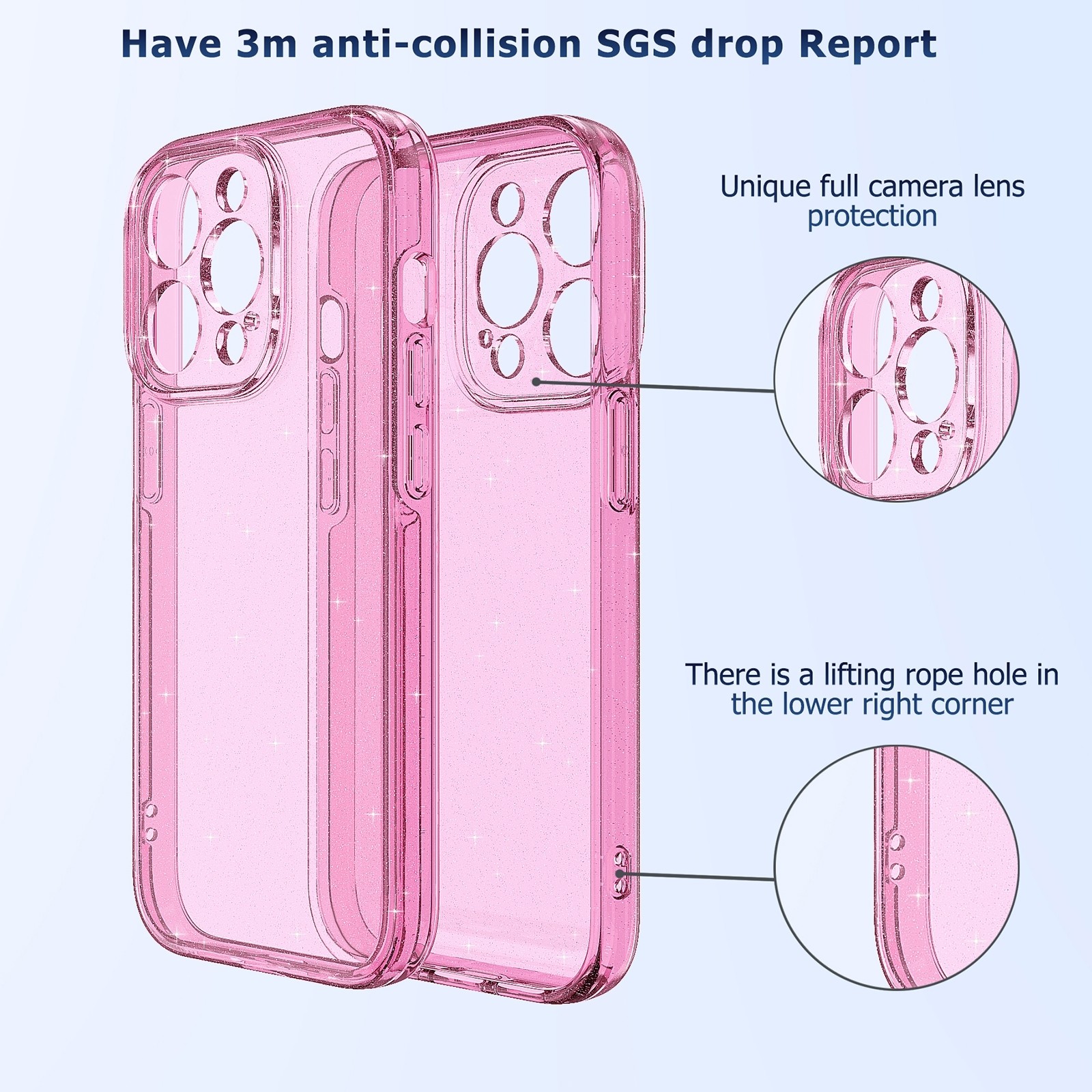 iPhone 14 Plus Θήκη Σιλικόνης Ροζ Silicone Fine Hole Phone Protective Case Shining Pink