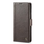 iPhone 14 Θήκη Βιβλίο Καφέ LC.IMEEKE Magnetic Buckle Horizontal Flip Case Coffee