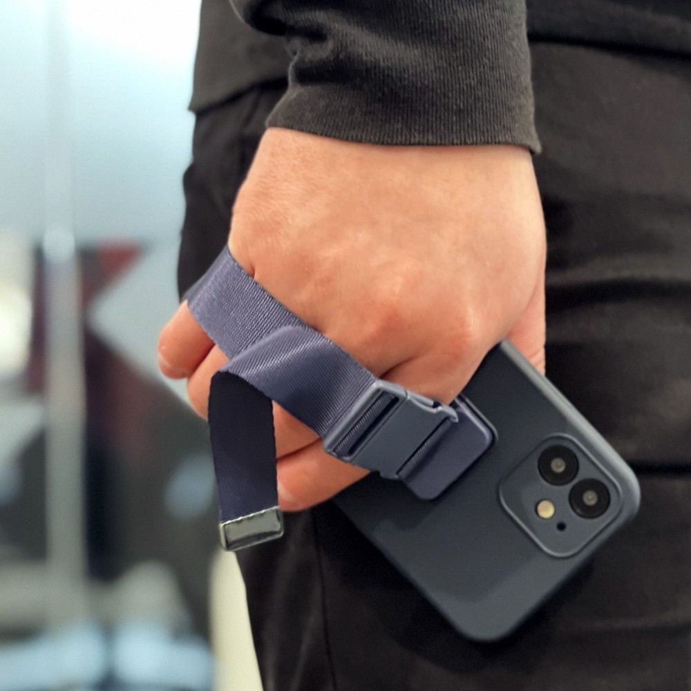 Xiaomi Redmi Note 10 4G / Note 10S / Poco M5s Θήκη Σιλικόνης Rope case Gel Lanyard Cover Chain Purse Lanyard